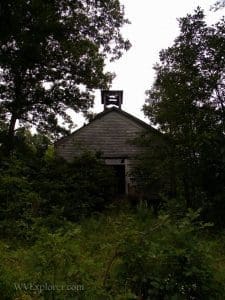 Abandoned church near Elk Fork, Jackson County, Mid-Ohio Valley Region