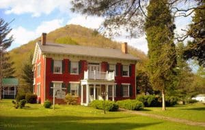 Tompkins home at Cedar Grove, WV, Kanawha County, Metro Valley Region