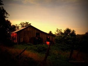 Barn on Manilla Ridge near Robertsburg, WV, Putnam County, Mid-Ohio Valley Region
