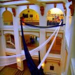 Atrium in Bluefield Municipal Building, Bluefield, WV, Mercer County, Bluestone Region