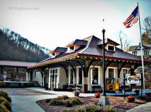 Visitor Center in Bramwell National Historic District, Bramwell, WV, Mercer County, Bluestone Region