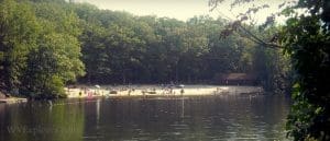 Swimmers at Cacapon Resort State Park, Morgan County, Eastern Panhandle Region