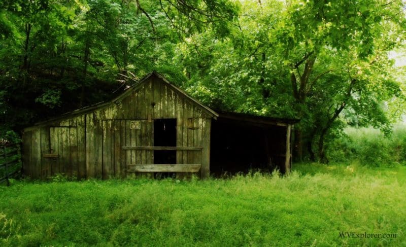 Barn on Cedar Creek Barn on Cedar Creek near Cedar Creek State Park, Gilmer County, Heartland Region