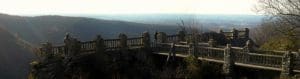 Overlook at Coopers Rock State Forest, Monongalia County, Monongahela Valley Region