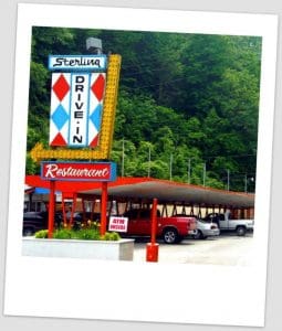 Sterling Drive-in at Welch, WV, McDowell County, Hatfield & McCoy Region