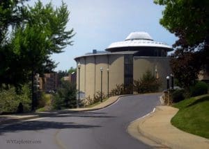 Wallman Hall at Fairmont State University, Fairmont, WV, Marion County, Monongahela Valley Region
