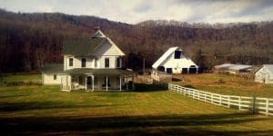 Farmstead on Hans Creek, Monroe County, Greenbrier Valley Region