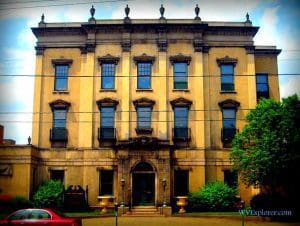 First West Virginia Capitol at Wheeling, WV, Ohio County, Northern Panhandle Region