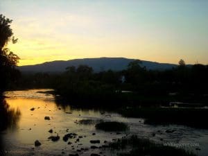 Greenbrier River near Alderson, WV, from Monroe County, Greenbrier Valley Region
