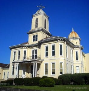 Lewis County Court House at Weston, WV, Monongahela Valley Region
