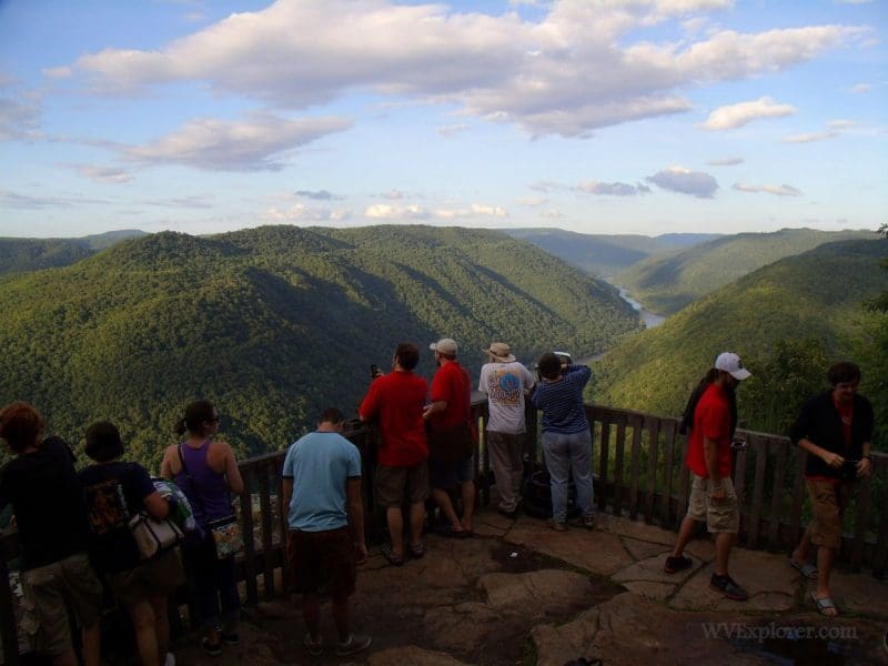 Main Overlook at Grandview, New River Gorge National Park and Preserve, New River Gorge Region