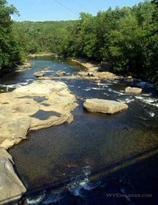 Middle Fork River at Audra State Park, Barbour County, Monongahela Valley Region