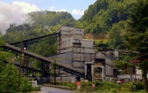 Coal mine at Wyoming, WV, Wyoming County, Hatfield & McCoy Region