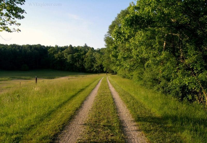 North Bend Trail near Cornwallis, WV, Ritchie County, Heartland Region