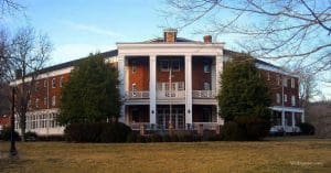 Old hotel at Pence Springs, WV, Pence Springs Hotel Historic District, Summers County, Greenbrier Valley Region