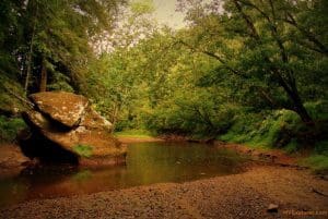 Pocatalico Rive near Walton, WV, Roane County, Heartland Region