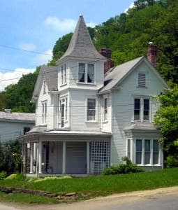 Queen Anne home at Worthington, West Virginia, Marion County, Monongalia Valley Region