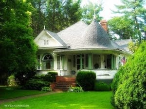 Queen Anne residence at Alderson, WV, Greenbrier County, Greenbrier Valley Region