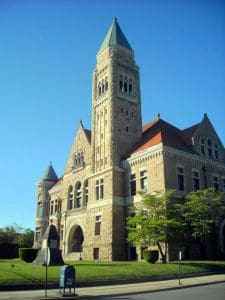 Randolph County Court House at Elkins, WV, Randolph County, Allegheny Highlands Region