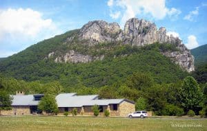 Seneca Rocks Visitor Center, Seneca Rocks, WV, Pendleton County, Potomac Branches Region