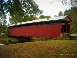 Staats Mill Covered Bridge, Cedar Lakes Conference Center, Jackson County, Mid-Ohio Valley Region