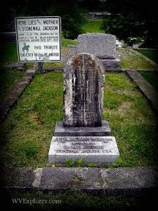 Grave of Julia Jackson, Ansted, WV, Fayette County, New River Gorge Region