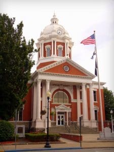 Upshur County Court House, Buckhannon, WV, Upshur County, Monongahela Valley Region