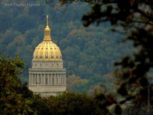 West Virginia Capitol Dome, Charleston, WV, Kanawha County, Metro Valley Region