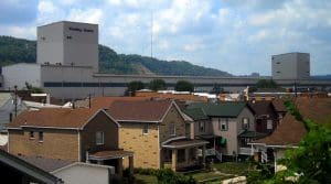Factory at Follansbee, WV, Brooke County, Northern Panhandle Region