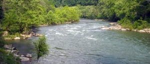 Greenbrier River above Alderson, WV, Greenbrier County, Greenbrier Valley Region