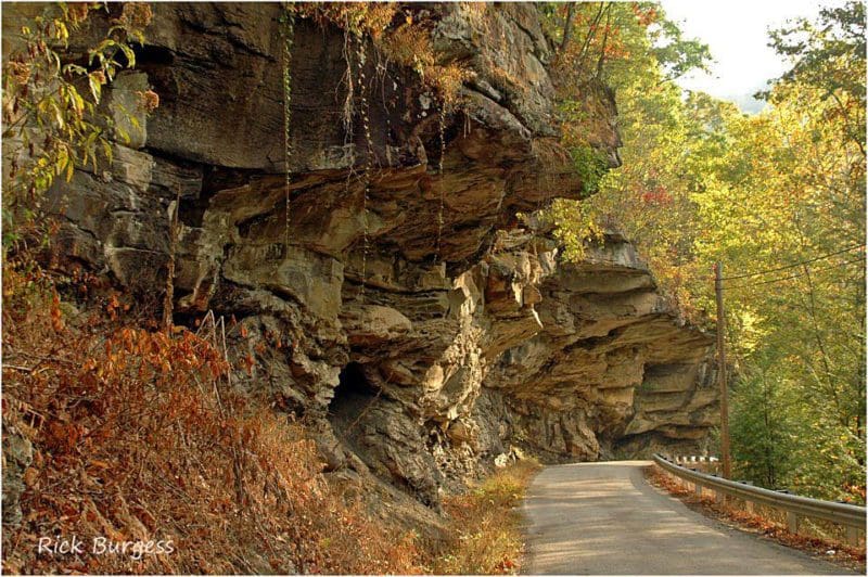 Cliffs in Hacker Valley Cliffs in Hacker Valley, Webster County, Allegheny Highlands Region