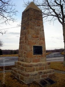 Lilly Monument near Ghent, WV, Summers County, Bluestone Region