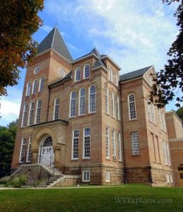 Pocahontas County Court House at Marlinton, WV, Allegheny Highlands Region