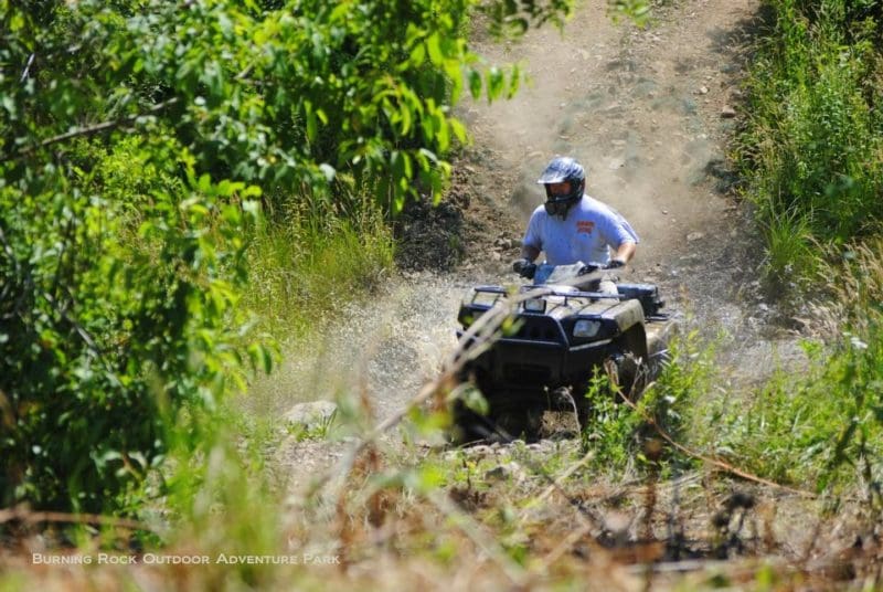 ATV enthusiast, Burning Rock ATV Trails, Sophia, WV, Hatfield & McCoy Region