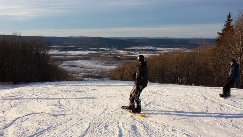 Snowboarders Snowboarders at Timberline Resort, Canaan Valley, Tucker County, Allegheny Highlands Region