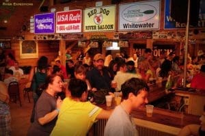 Evening at the Red Dog Saloon, River Expeditions