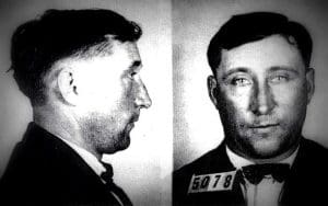 Police photo of Harry Powers, the Bluebeard of Quiet Dell, West Virginia