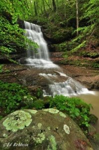 Upper Falls on Big Branch, Summers County, New River Gorge Region
