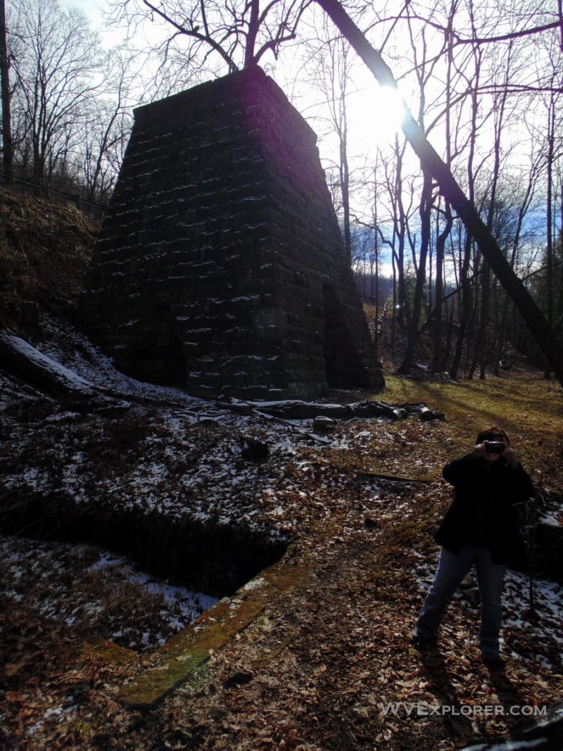 Virginia Furnace Virginia Furnace near Albright, West Virginia, Preston County, Monongahela Valley Region