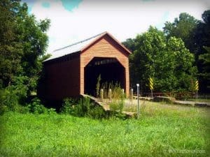 Dents Run Covered Bridge in West Virginia