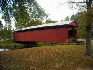 Staats Mill Covered Bridge, Cedar Lakes Conference Center, Jackson County, Mid-Ohio Valley Region