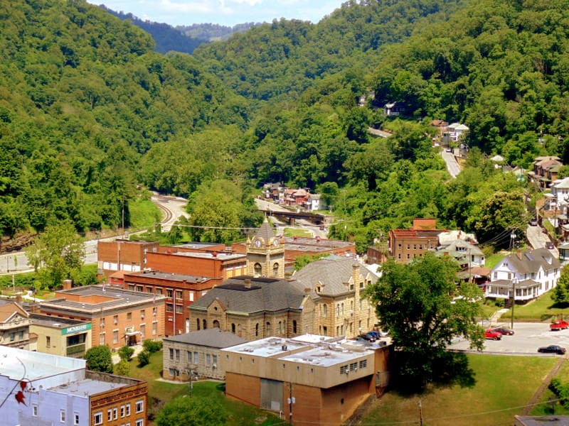 City of Welch, West Virginia, McDowell County, Hatfield & McCoy Region