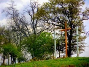 Crosses near Weyer's Cave, Va.
