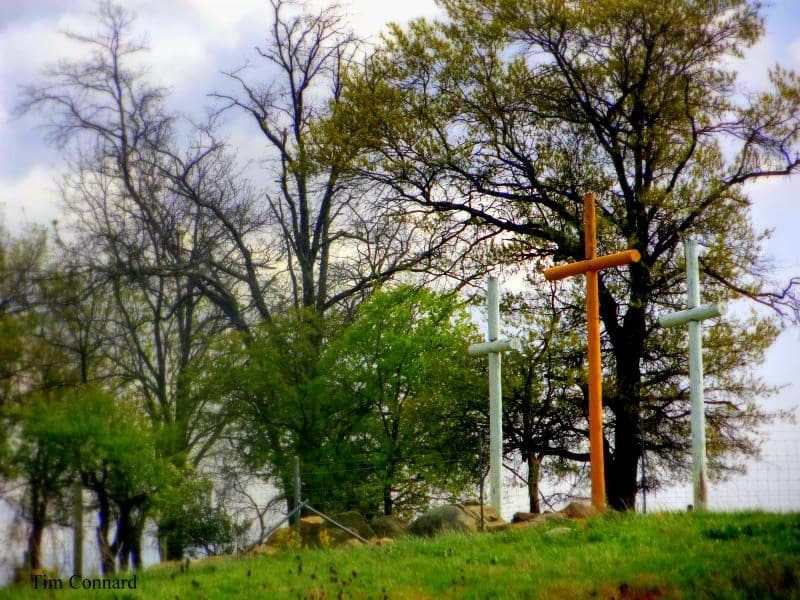 Crosses near Weyer's Cave, Va.