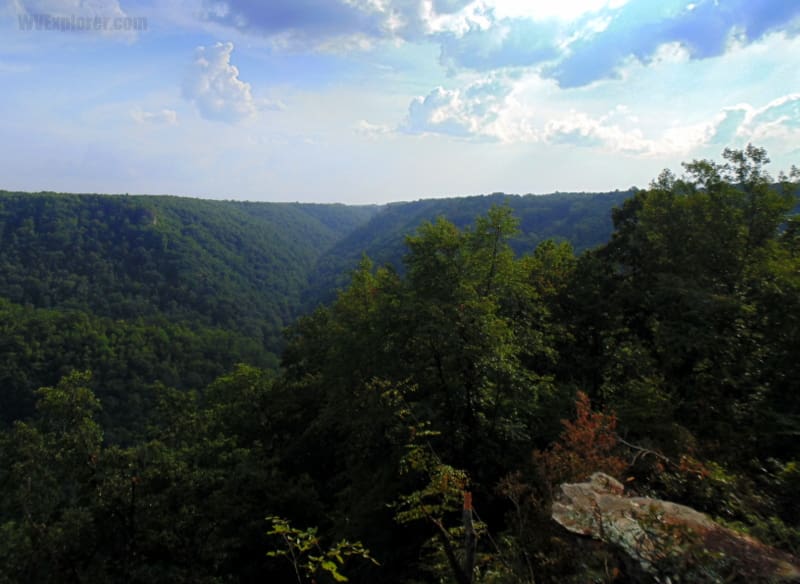 View at Stanaford, West Virginia View of Piney Creek Gorge, Stanaford, West Virginia, Raleigh County