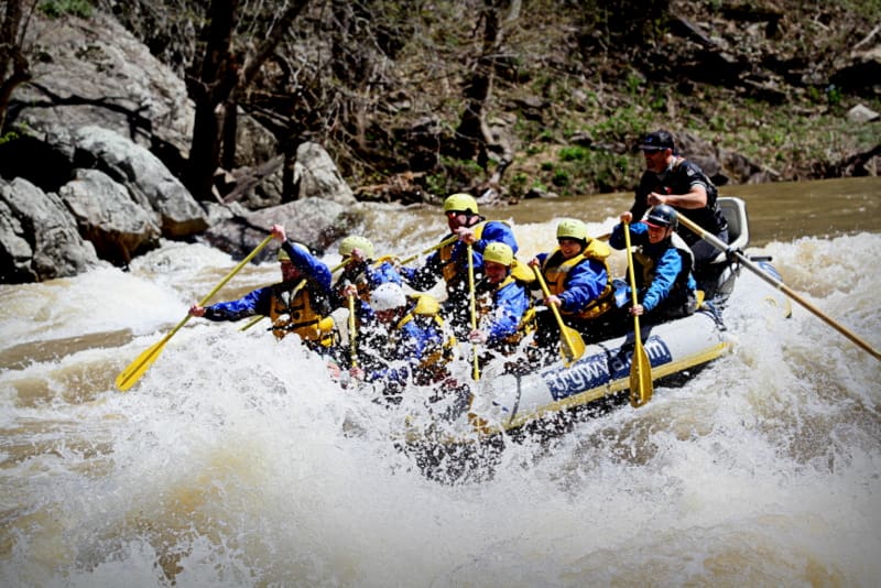 Rafters on the Gauley River, Gauley River National Recreation Area