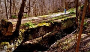 Natural Bridge near Clio, West Virginia, Roane County