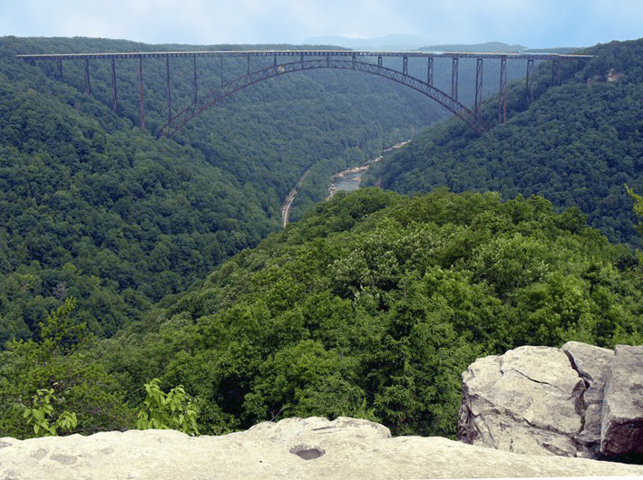 New River Gorge Bridge from Long Point