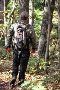 Gary Morefield scouting trails