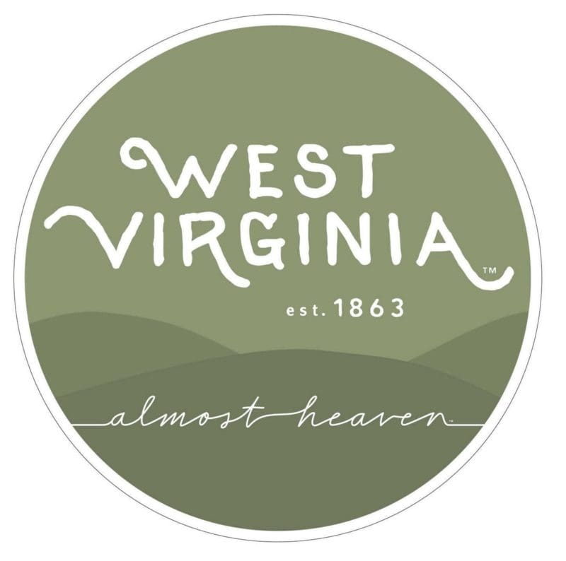 West Virginia 2018 Birthday Logo The West Virginia Tourism Office's 2018 campaign for the state’s birthday features "Almost Heaven" stickers to be featured in social media posts.
